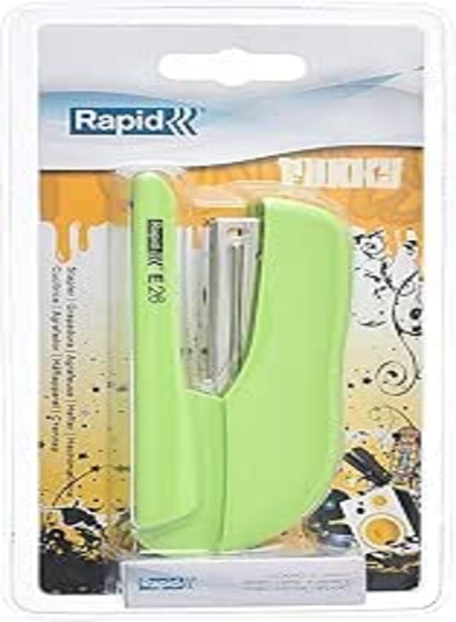 Rapid 20854012-14-16-15-13 E26+26/6 Office Stapler with Staples Ensuring Long-Term Reliability And Performance In Any Office Environment